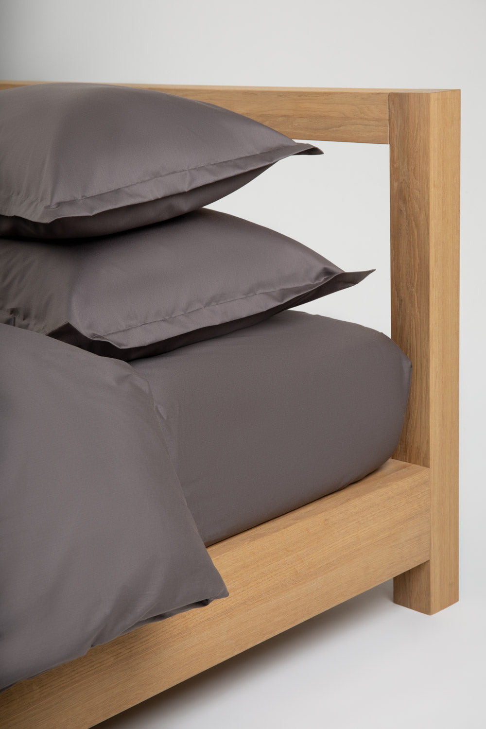 gray taupe bedding set pillows